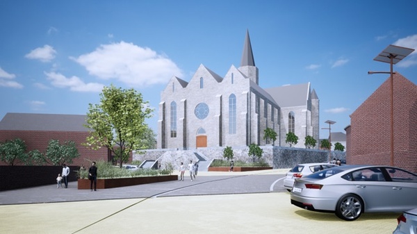 Vues 3DEglise depuis la Tannée